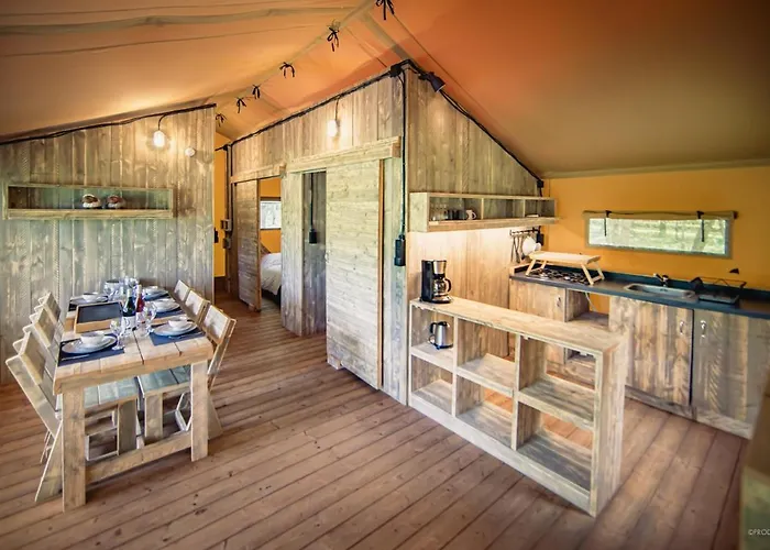 Luxussátor Tente Insolite Jacuzzi Privatif En Pleine Nature