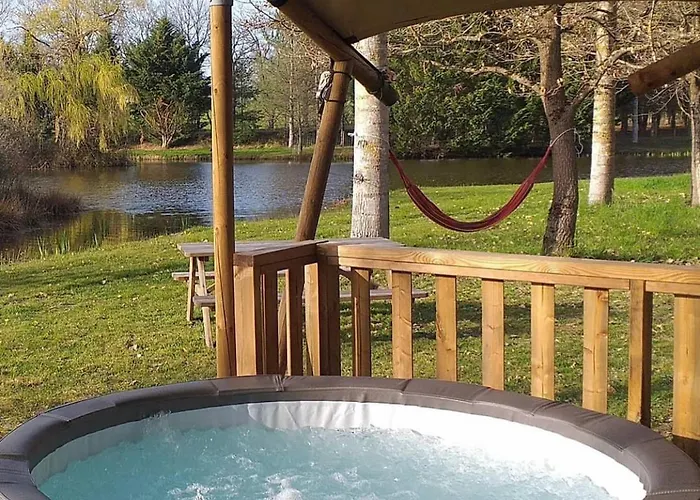 Luxussátor Tente Insolite Jacuzzi Privatif En Pleine Nature *